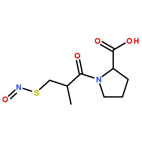 L-Proline,1-[(2S)-2-methyl-3-(nitrosothio)-1-oxopropyl]-