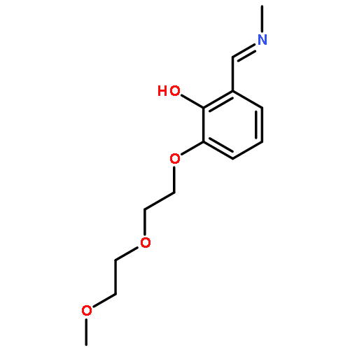 Phenol, 2-[2-(2-methoxyethoxy)ethoxy]-6-[(methylimino)methyl]-