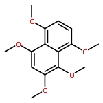 Naphthalene, 1,2,4,5,8-pentamethoxy-