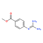 Benzoic acid,4-[(aminoiminomethyl)amino]-, methyl ester