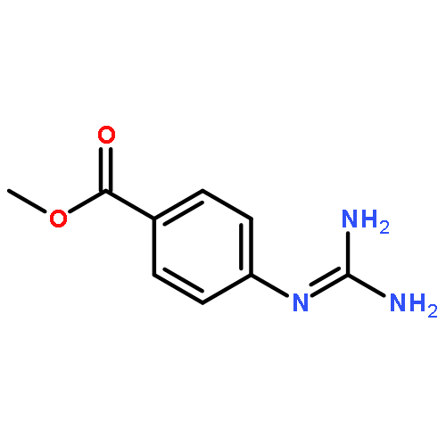 Benzoic acid,4-[(aminoiminomethyl)amino]-, methyl ester