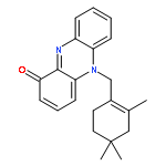 1(5H)-Phenazinone,5-[(2,4,4-trimethyl-1-cyclohexen-1-yl)methyl]-