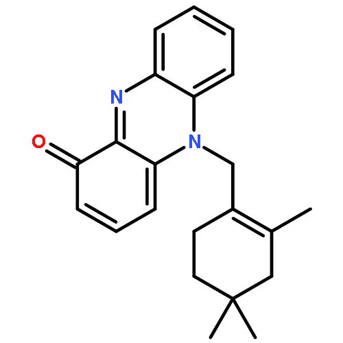 1(5H)-Phenazinone,5-[(2,4,4-trimethyl-1-cyclohexen-1-yl)methyl]-