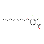 Benzoic acid,2,3-difluoro-4-(nonyloxy)-