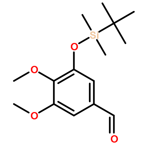 3-[TERT-BUTYL(DIMETHYL)SILYL]OXY-4,5-DIMETHOXYBENZALDEHYDE