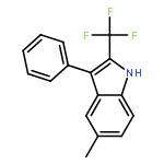 5-Methyl-3-phenyl-2-(trifluoromethyl)-1H-indole