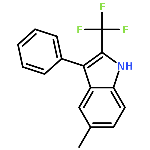 5-Methyl-3-phenyl-2-(trifluoromethyl)-1H-indole