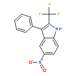 5-Nitro-3-phenyl-2-(trifluoromethyl)-1H-indole