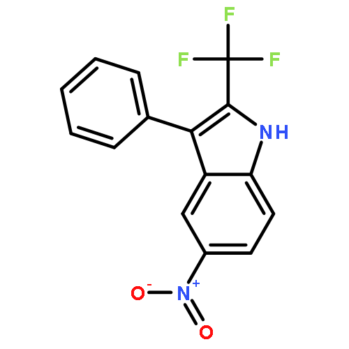 5-Nitro-3-phenyl-2-(trifluoromethyl)-1H-indole