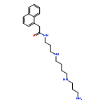 1-Naphthaleneacetamide,N-[3-[[4-[(3-aminopropyl)amino]butyl]amino]propyl]-