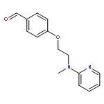 4-(2-(Methyl(pyridin-2-yl)amino)ethoxy)benzaldehyde