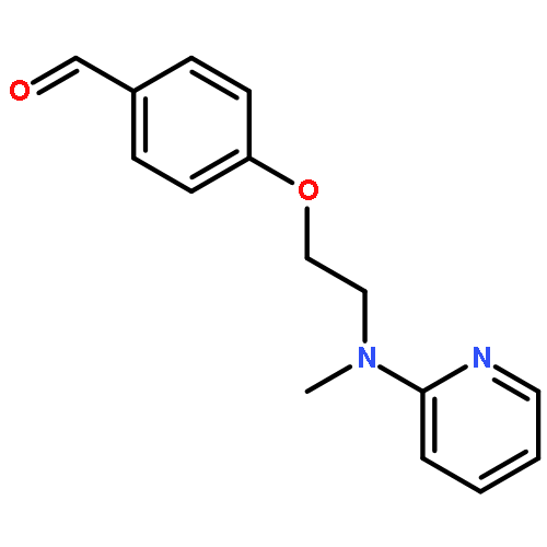 4-(2-(Methyl(pyridin-2-yl)amino)ethoxy)benzaldehyde