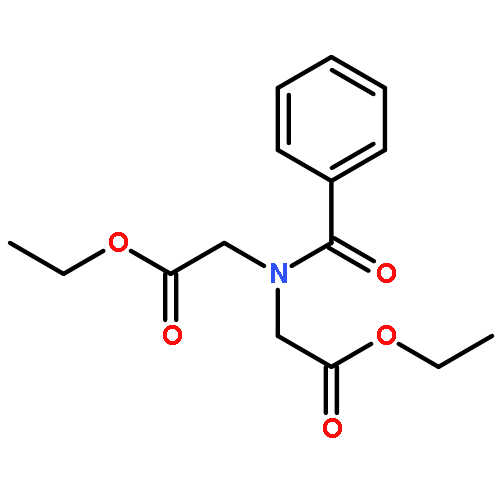 Glycine, N-benzoyl-N-(2-ethoxy-2-oxoethyl)-, ethyl ester