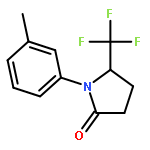 1-m-Tolyl-5-(trifluoromethyl)pyrrolidin-2-one