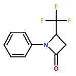 1-Phenyl-4-(trifluoromethyl)azetidin-2-one