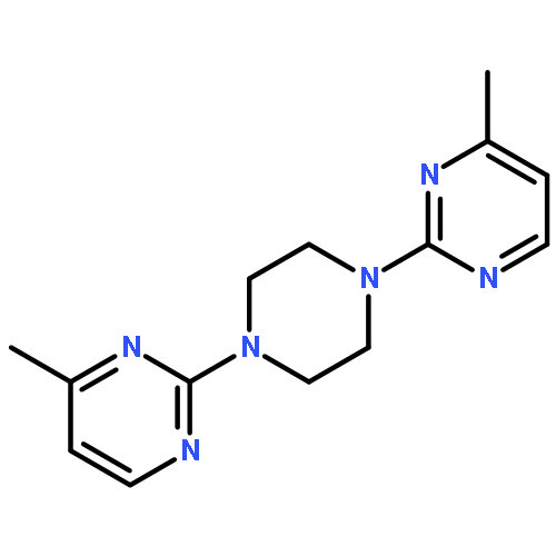 1,4-bis(4-methylpyrimidin-2-yl)piperazine