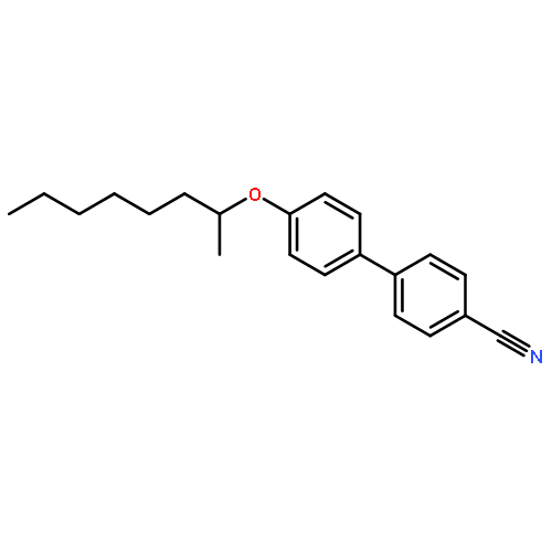 [1,1'-biphenyl]-4-carbonitrile, 4'-[[(1S)-1-methylheptyl]oxy]-