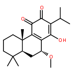 (4BS,8AS,10R)-1-HYDROXY-10-METHOXY-4B,8,8-TRIMETHYL-2-PROPAN-2-YL-5,6,7,8A,9,10-HEXAHYDROPHENANTHRENE-3,4-DIONE