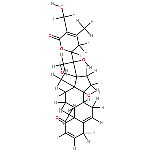 (14alpha,17S,20S,22R)-14,17,20,27-tetrahydroxy-1-oxowitha-2,5,24-trienolide