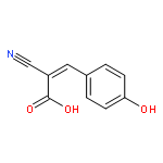 2-Propenoic acid, 2-cyano-3-(4-hydroxyphenyl)-, (2E)-