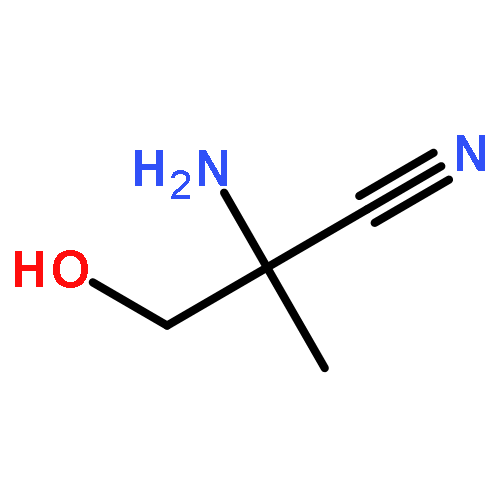 Propanenitrile, 2-amino-3-hydroxy-2-methyl-