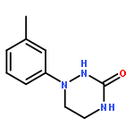 1,2,4-Triazin-3(2H)-one, tetrahydro-1-(3-methylphenyl)-