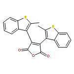 2,5-Furandione, 3,4-bis(2-methylbenzo[b]thien-3-yl)-