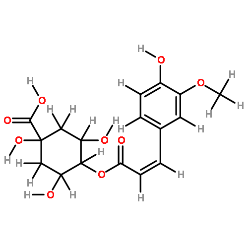 4-cis-feruloylquinic acid