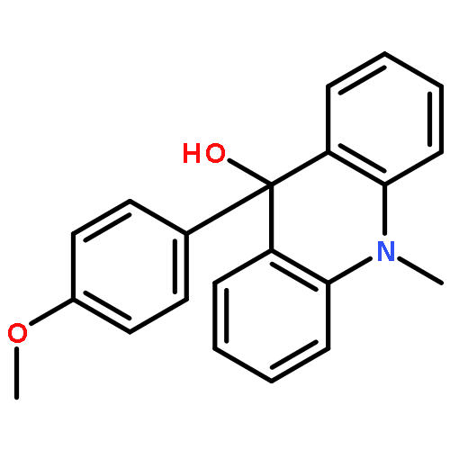 9-Acridinol, 9,10-dihydro-9-(4-methoxyphenyl)-10-methyl-