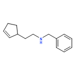 Benzenemethanamine, N-[2-(2-cyclopenten-1-yl)ethyl]-