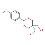 1,3-Dioxane-5,5-dimethanol, 2-(4-methoxyphenyl)-