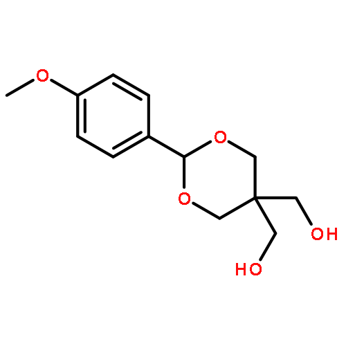 1,3-Dioxane-5,5-dimethanol, 2-(4-methoxyphenyl)-