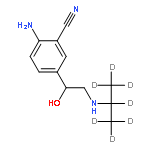 2-AMino-5-[1-hydroxy-2-[(1-Methylethyl-d7)aMino]ethyl]benzonitrile