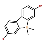 9H-?9-?Silafluorene, 2,?7-?dibromo-?9,?9-?dimethyl-