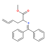 4,5-Hexadienoic acid, 2-[(diphenylmethylene)amino]-, methyl ester