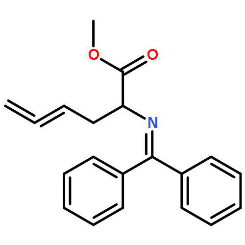 4,5-Hexadienoic acid, 2-[(diphenylmethylene)amino]-, methyl ester