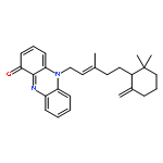 1(5H)-Phenazinone,5-[(2E)-5-[(1R)-2,2-dimethyl-6-methylenecyclohexyl]-3-methyl-2-penten-1-yl]-