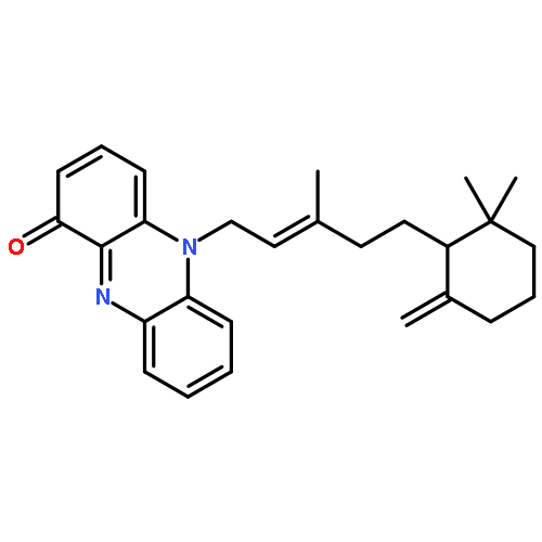 1(5H)-Phenazinone,5-[(2E)-5-[(1R)-2,2-dimethyl-6-methylenecyclohexyl]-3-methyl-2-penten-1-yl]-