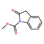 2,3-dihydro-2-oxo-1H-Indole-1-carboxylic acid methyl ester