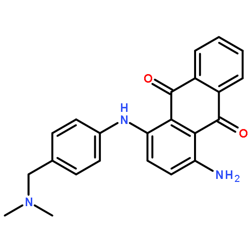 9,10-Anthracenedione,1-amino-4-[[4-[(dimethylamino)methyl]phenyl]amino]-