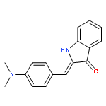 3H-Indol-3-one,2-[[4-(dimethylamino)phenyl]methylene]-1,2-dihydro-