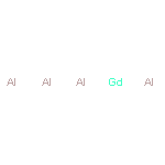 Aluminum, compd. with gadolinium (4:1)