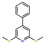 Pyridine, 2,6-bis(methylthio)-4-phenyl-