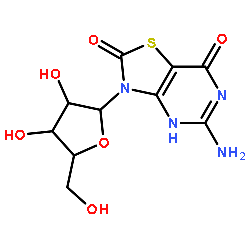 Thiazolo[4,5-d]pyrimidine-2,7(3H,4H)-dione,5-amino-3-b-D-ribofuranosyl-