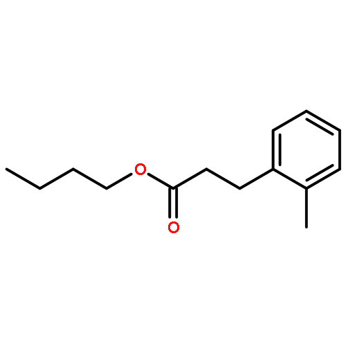 Benzenepropanoic acid, 2-methyl-, butyl ester