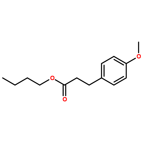 Benzenepropanoic acid, 4-methoxy-, butyl ester