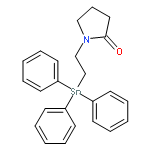 2-Pyrrolidinone, 1-[2-(triphenylstannyl)ethyl]-