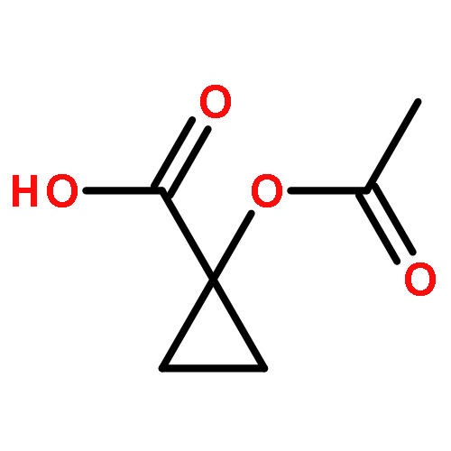 Cyclopropanecarboxylic acid, 1-(acetyloxy)-