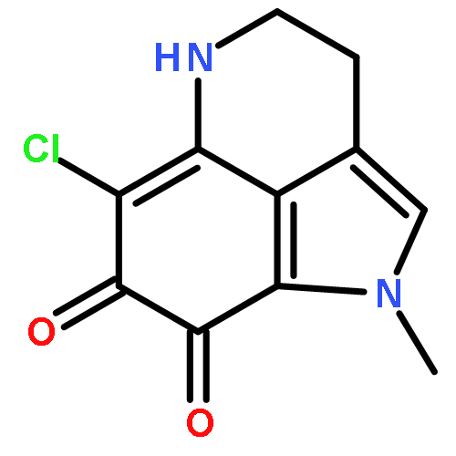 Pyrrolo[4,3,2-de]quinoline-7,8-dione,6-chloro-1,3,4,5-tetrahydro-1-methyl-