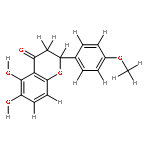 4'-Me ether-4',5,6-Trihydroxyflavanone